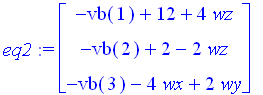 eq2 := Vector(%id = 151585464)