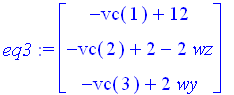 eq3 := Vector(%id = 151585800)