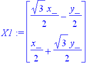 X1 := Vector(%id = 2870216)